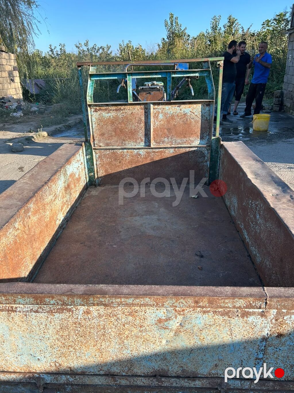 Motoblok qoşqulu yük daşıyıcı - Güclü dizel mühərrikli motoblok — Motobloklar, Xudat (2)