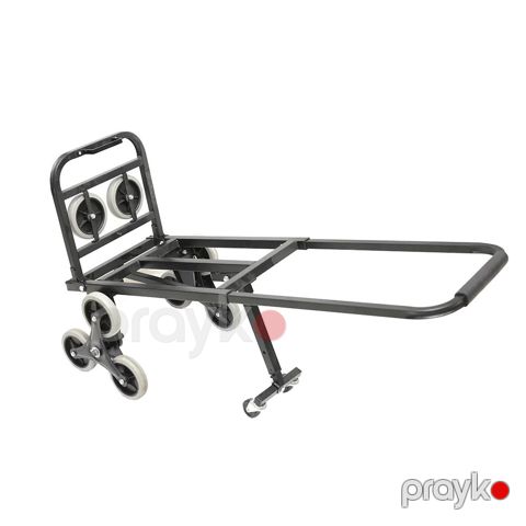 Arabalar Çoxfunksiyalı Əl Arabası 100 kq Metal Qara (38,5 x 46 x 74,5 sm qatlanan, 65,5 x 46 x 110 sm açıq, 10 kq çəki) - 2400000081609_code — Bakı