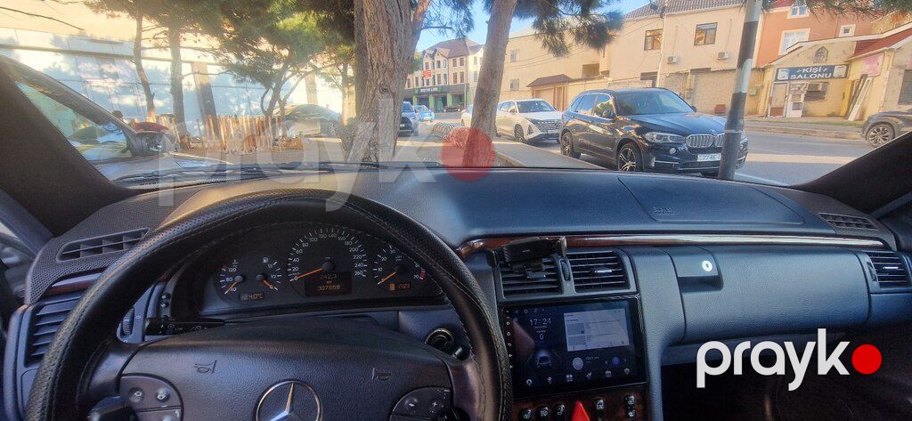 Mercedes E 240, 2.6 L, 2000 il, 307 858 km — Avtomobillər, Bakı (10)