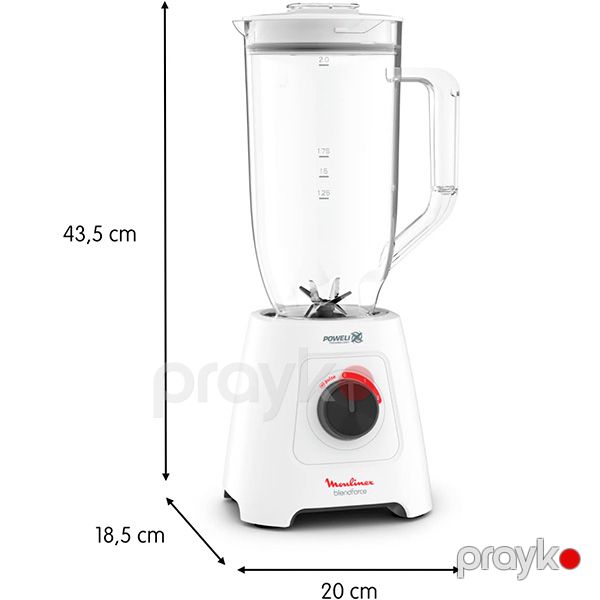 Blender Moulinex LM458127 Ağ — Mallar, Bakı (2)