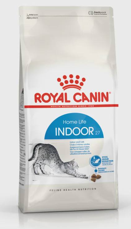 Royal Canin Indoor, 1 yaşdan 7 yaşa qədər qapalı məkanda yaşayan pişiklər üçün, 400 q — Мысықтар