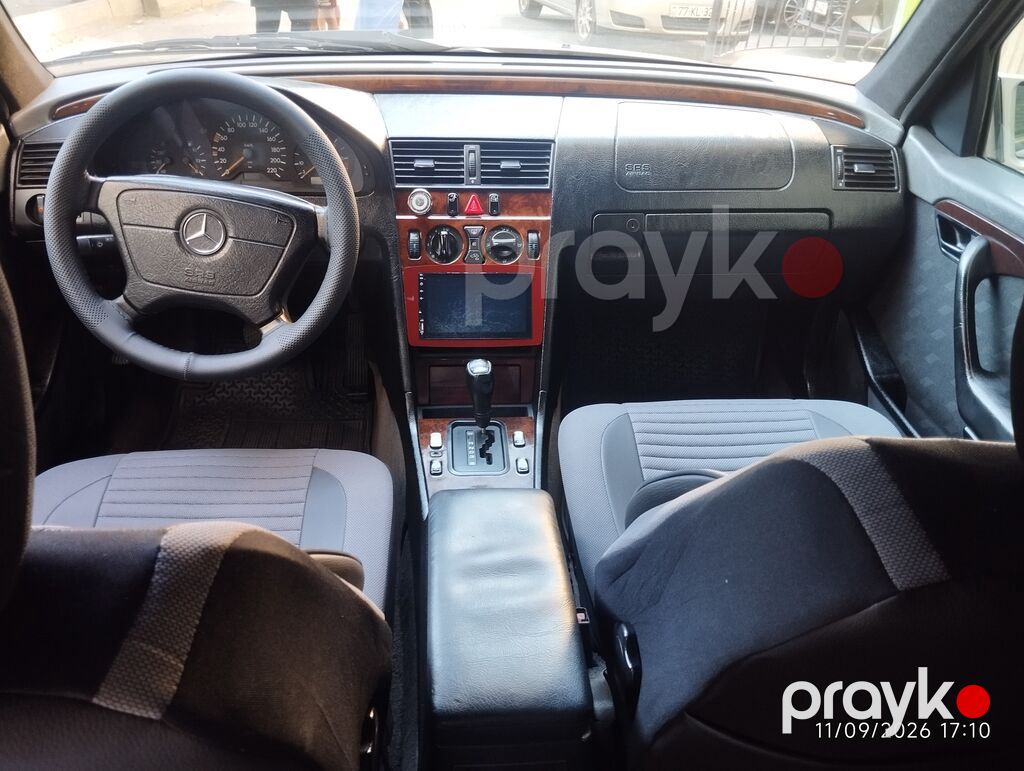 Mercedes-Benz C-Class (W202) sedan Salam masin ela veziyetdedir.otur — Avtomobillər, Xırdalan (9)