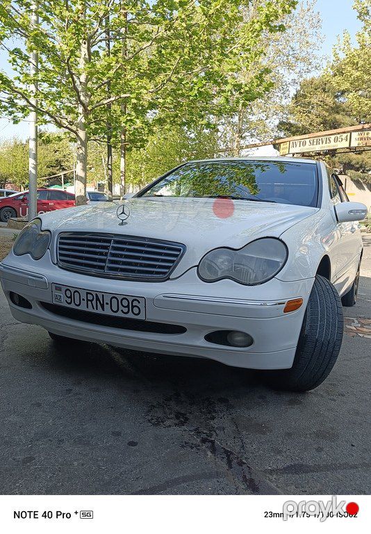 Mercedes C 240, 2.6 L, 2002 il, 390 000 km — Avtomobillər, Bakı (8)
