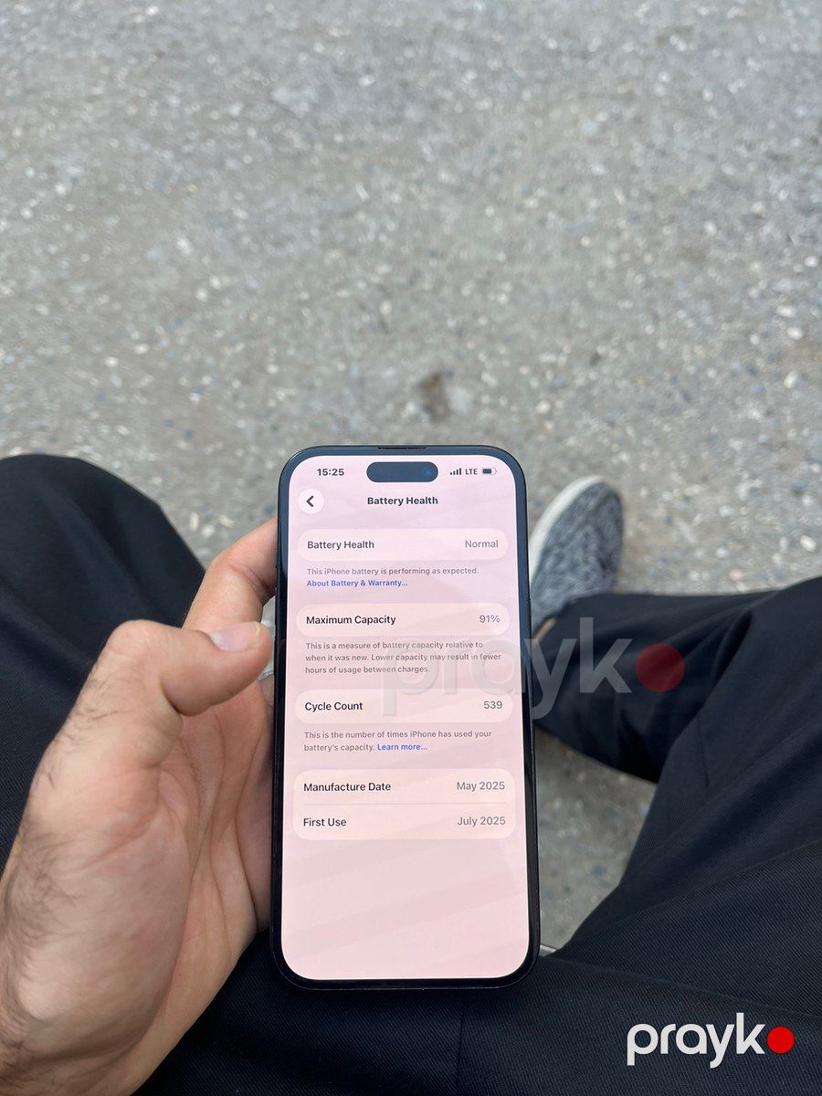 Apple iPhone 15 Black 128GB/6GB — Smartfonlar, Bakı (8)