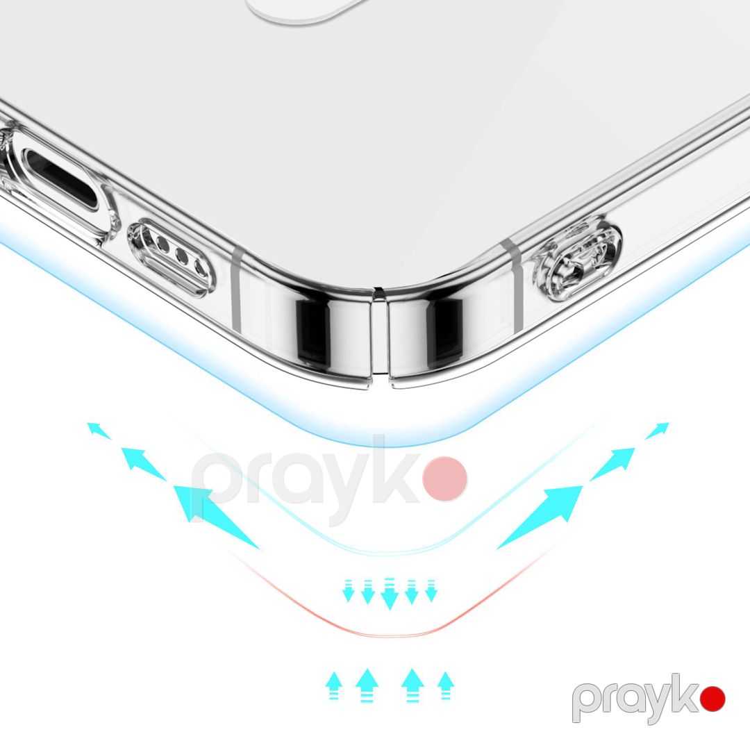 Green Magsafe Delgado Case for iPhone 14 Pro 6.1" Clear — Mallar, Bakı (3)