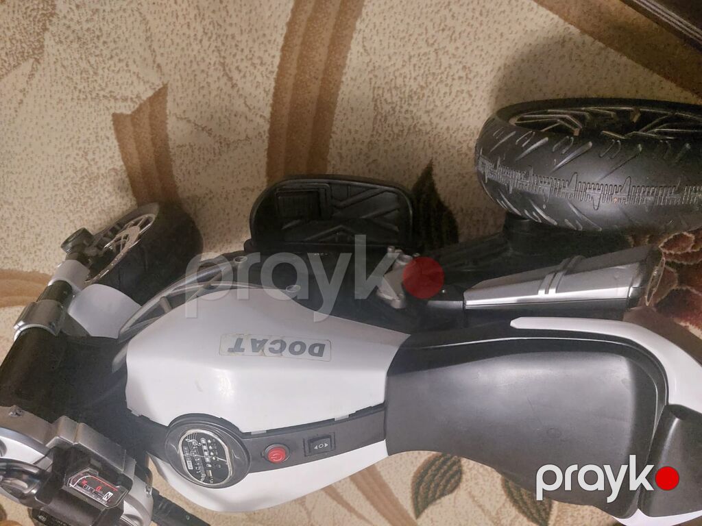 Uşaq üçün elektrikli üçtəkərli motosiklet çox yaxsı vəziyətdədir cox — Oyuncaq nəqliyyatı, Bakı (3)