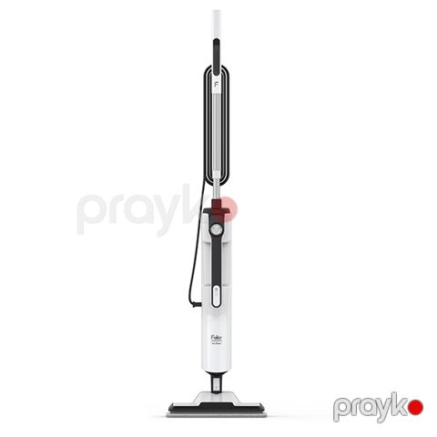 Buxarlı süpürgə Fakir DUO Steam 2IN1 Steam Cleaner Ağ/qara