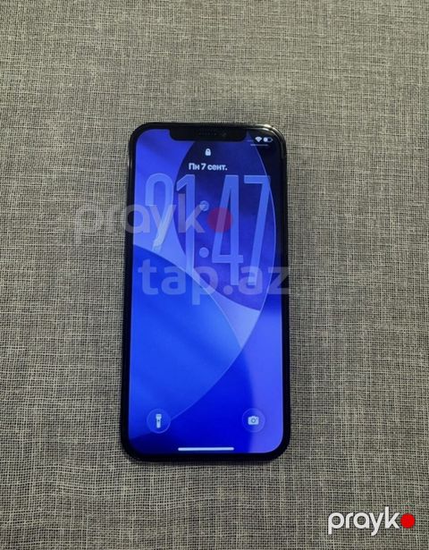 IPhone 12 Pro, 128 GB, Pacific Blue, Face ID — Bakı