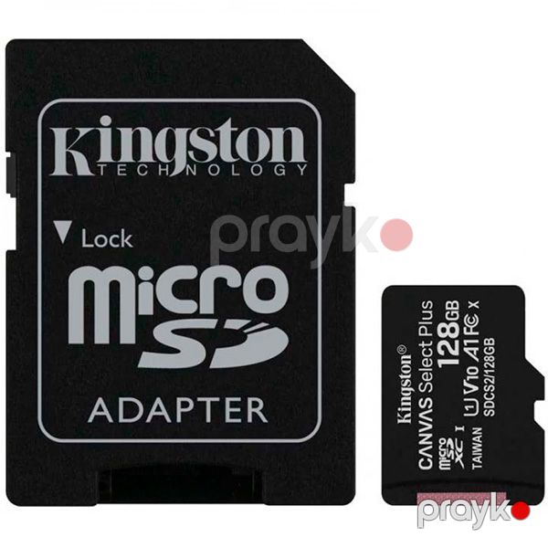 Kingston Canvas Select Plus microSD 128GB Black — Mallar, Bakı (2)