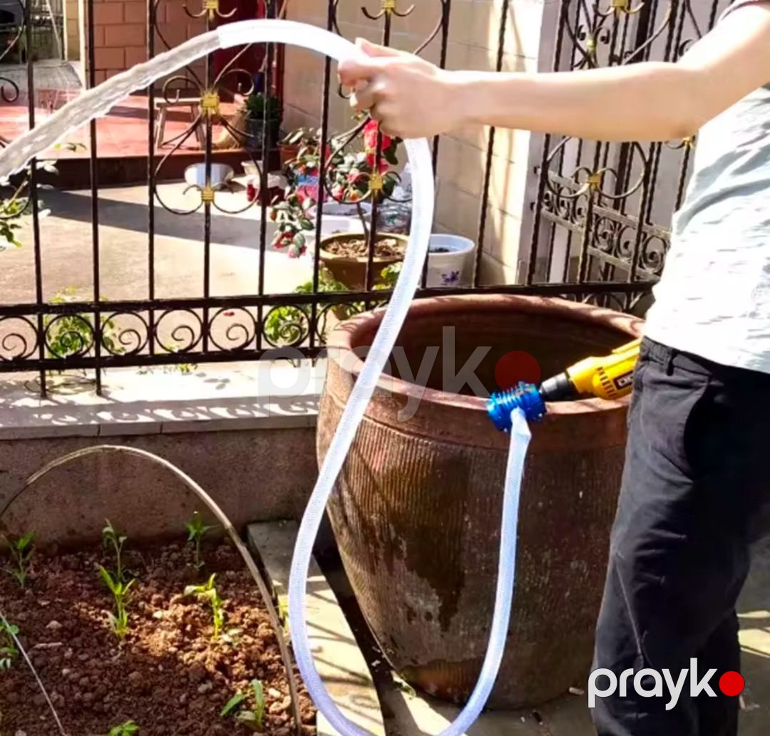 Portativ elektrik qazma nasosu late_103, özünü dolduran, aksessuarlarla — Mallar, Bakı (4)