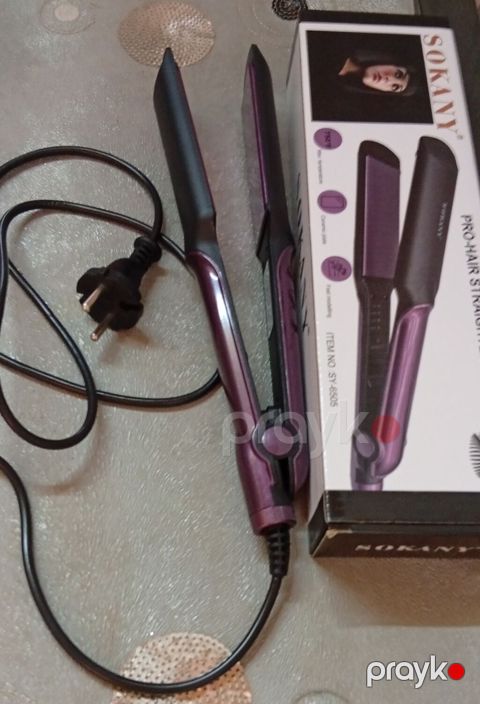 Sokany Pro-Hair Straightener (Model: SY-6505) - Geniş plitəli saç — Bakı