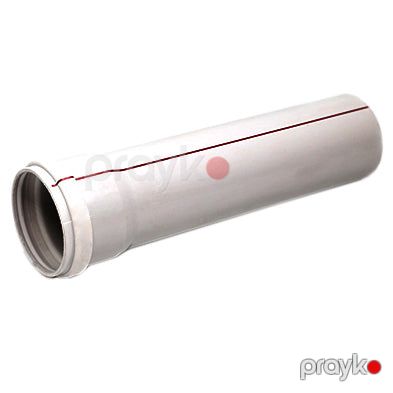 Alfa kanalizasiya borusu (narıncı) 75 - 3,2 MM*0,3 m