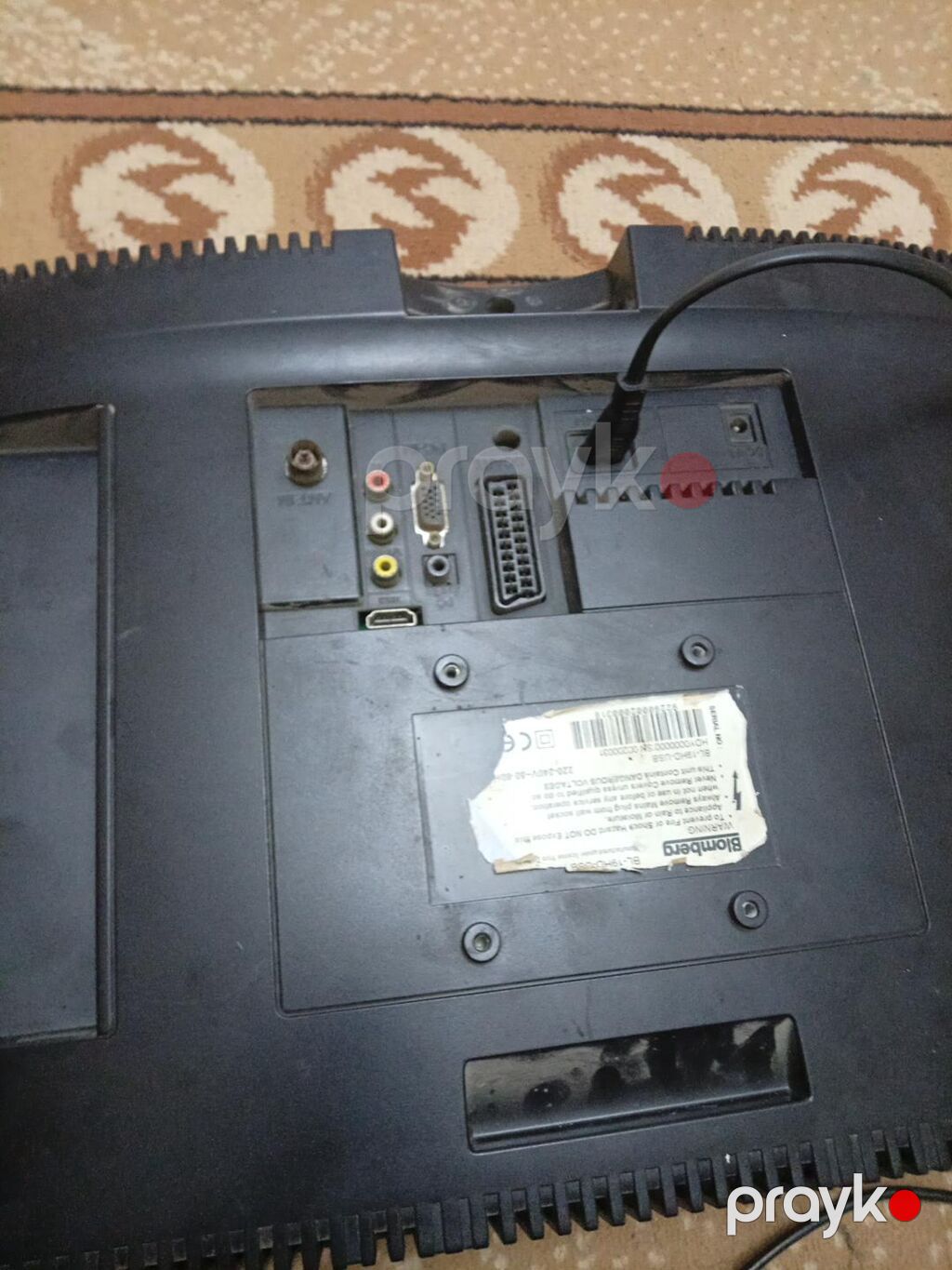 Lcd/led masaüstü monitor - Şık, nazik çərçivəli qara korpus — Monitorlər, Saray (5)