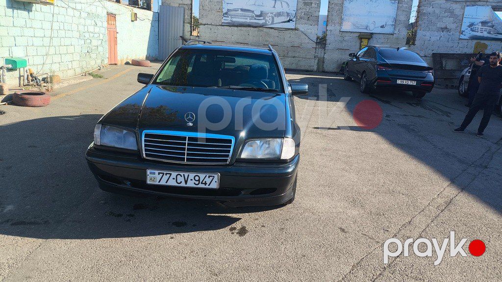 Mercedes C 200, 2.0 L, 1998 il, 400 000 km — Avtomobillər, Bakı (2)
