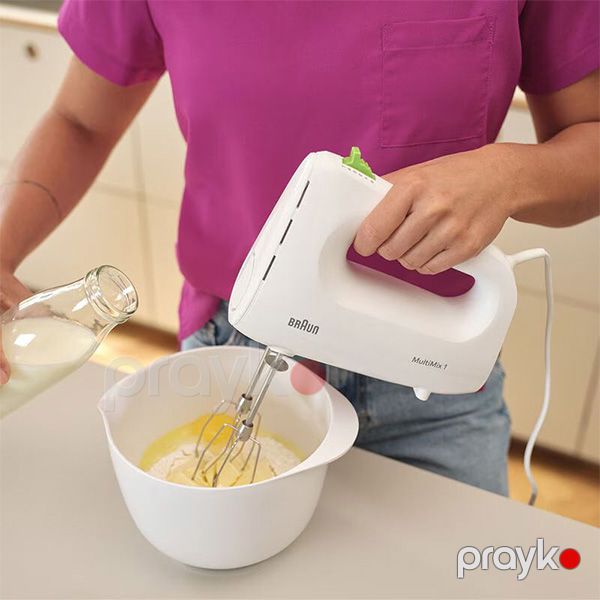 Mikser Braun HM1100WH Ağ — Mallar, Bakı (4)