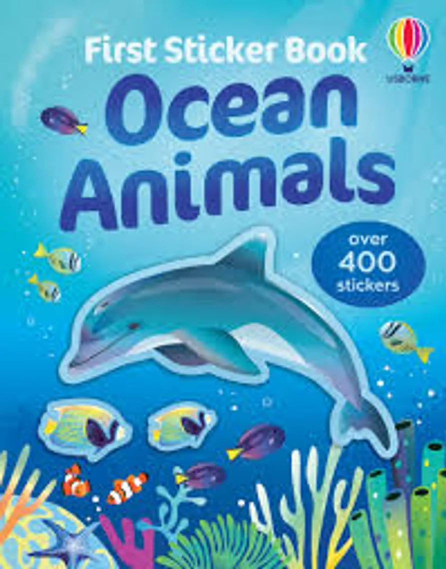 First Sticker Book Ocean Animals — Bakı