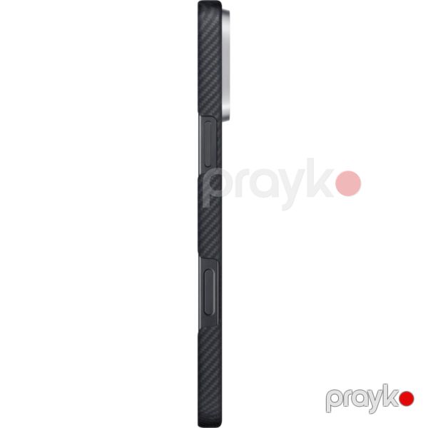 Pitaka Ultra Slim Case For iPhone 16 Pro (KI1601PA) Black/Grey — Mallar, Bakı (5)