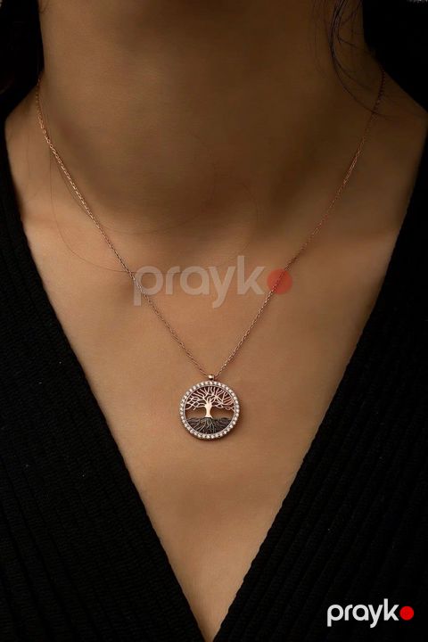 Boyunbağı qadınlar üçün RST_2603, gümüş 925 əyar — Bakı