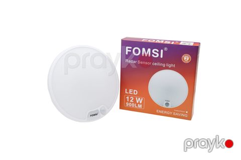 Plafon LED fomsi sensor 12W 6500K CW19WH — Bakı