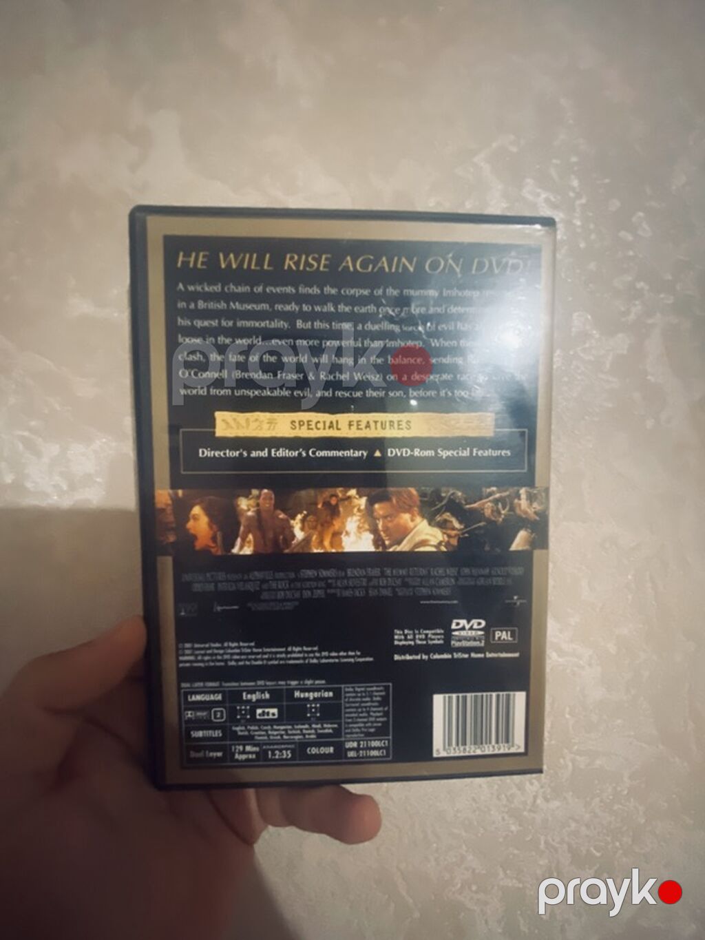 DVD: The Mummy Returns – Widescreen, Special Edition - Format: DVD — Şəxsi əşyalar, Digah (2)