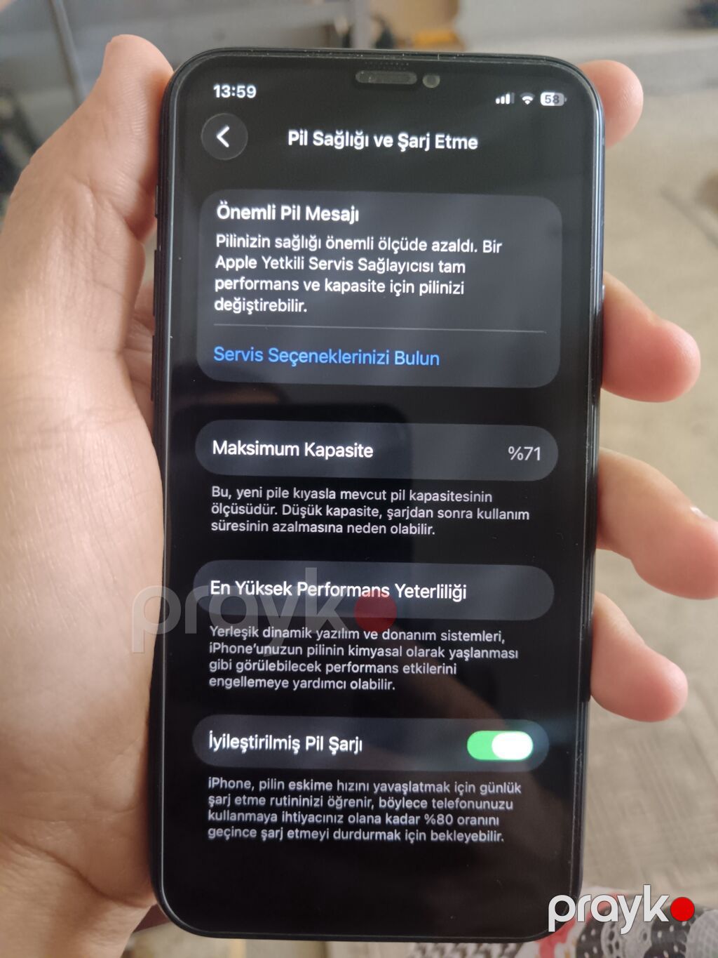 IPhone 11 Pro, Matte Midnight Green, Face ID — Apple iPhone, Şəmkir (6)
