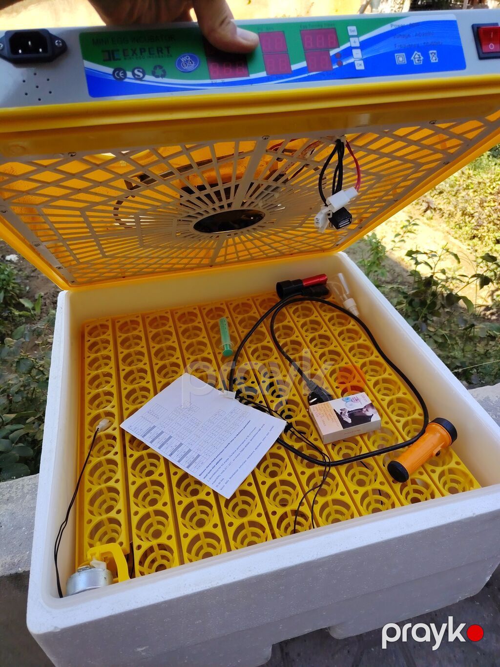 JC Expert Mini Egg Incubator. 3 dəfə istifadə edilib tam işlədir — Kənd təsərrüfatı avadanlığı, Bakı (5)