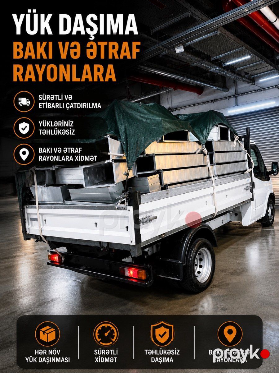 Söküntü tullantı daşınması — Logistika, Bakı (4)