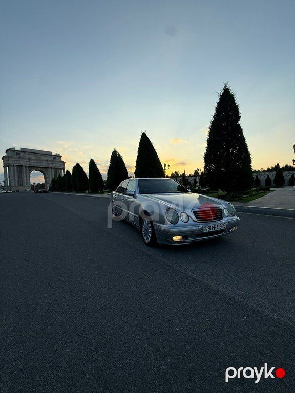 Mercedes E 270, 2.7 L, 2000 il, 438 000 km — Avtomobillər, Gəncə (2)