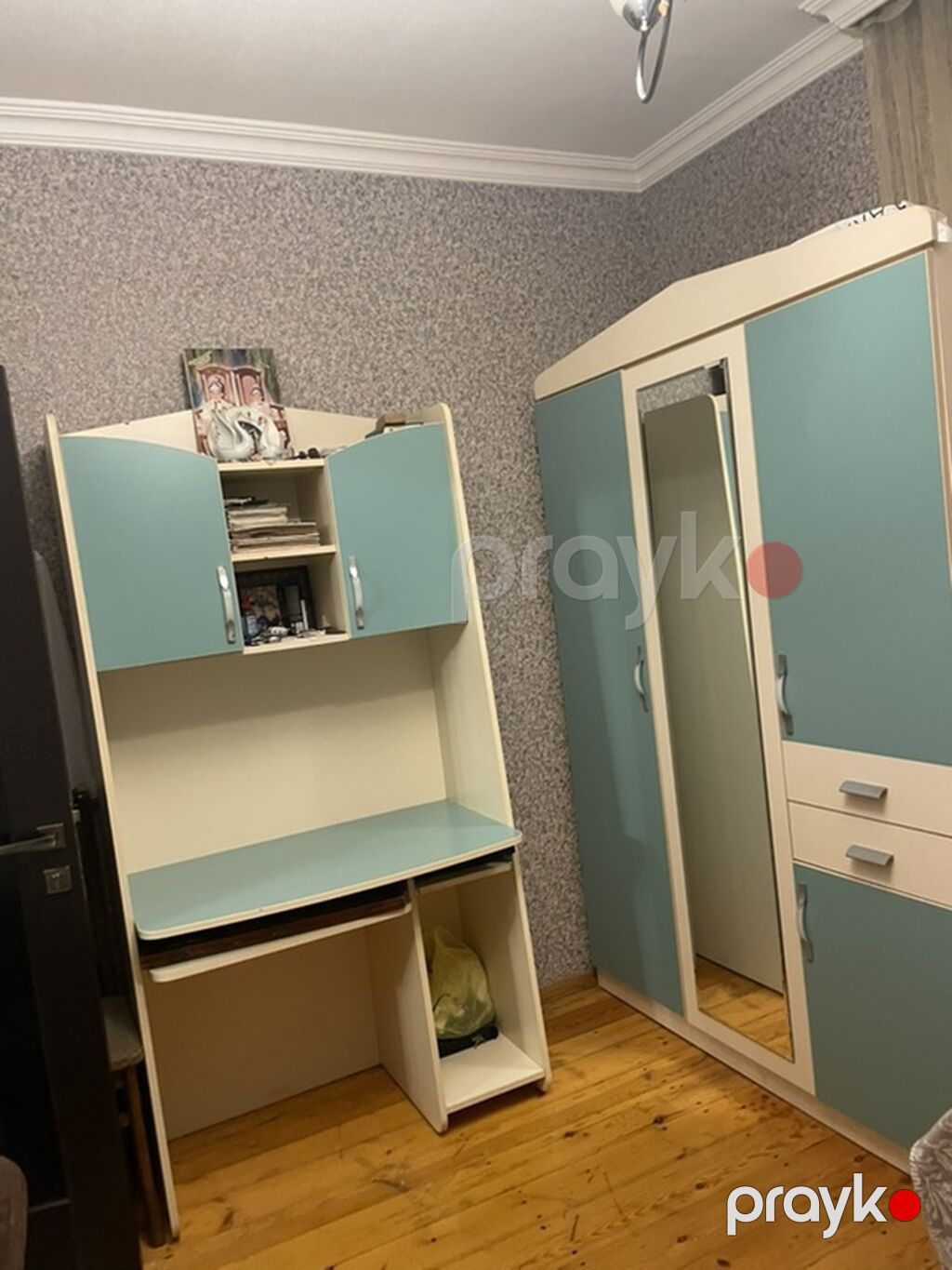 Uşaq/yeniyetmə otağı üçün mebel dəsti Tərkibi: - 2 ədəd tək nəfərlik — Uşaq mebeli dəstləri, Mehdiabad (3)
