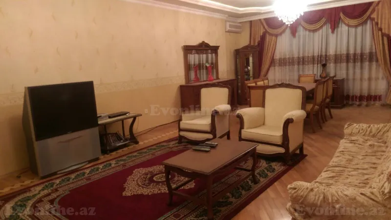 Kirayə verilir 4 otaqlı Mənzil Yeni tikili 170 m² Bakı, Yasamal r., Nizami m — Bakı