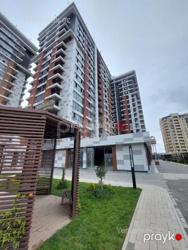 Satılır 3 otaqlı Bina evi menzil (Yeni tikili), 107 m², Nərimanov rayonu — Mənzil, Bakı (2)