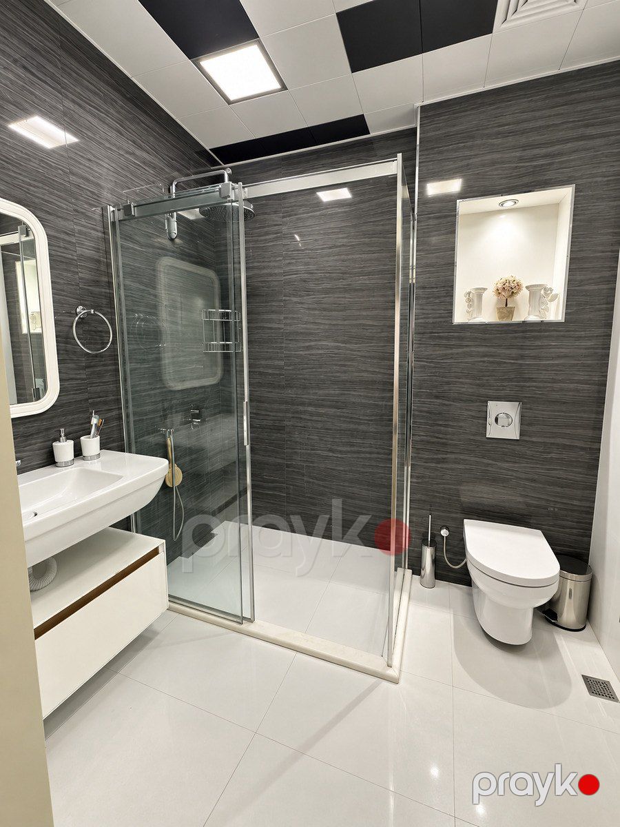 İcarəyə verilir 3 otaqlı yeni tikili 130 m² — Mənzil, Bakı (11)