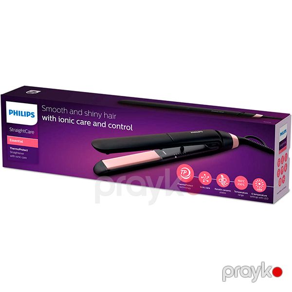 Saç düzləşdirici Philips BHS378/03 Black — Mallar, Bakı (5)