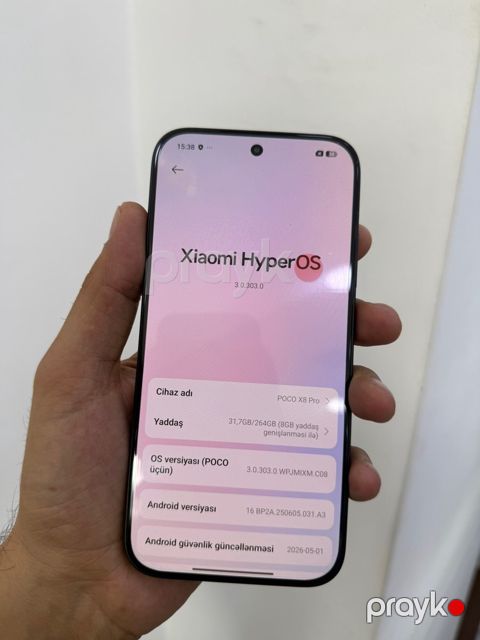 Xiaomi Poco X8 Pro Black 256GB/8GB — Gəncə