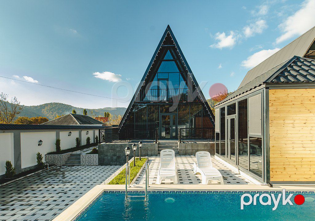İcarəyə verilir 3 otaqlı həyət evi/bağ evi 160 m² — Ev, villa, Qəbələ (5)
