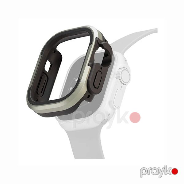 Levelo Rugged Armour Ekran qoruyucu-Apple Watch 49mm Black — Mallar, Bakı (2)
