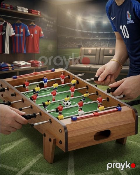Masaüstü futbol, taxta, 50x16x25 sm — Bakı