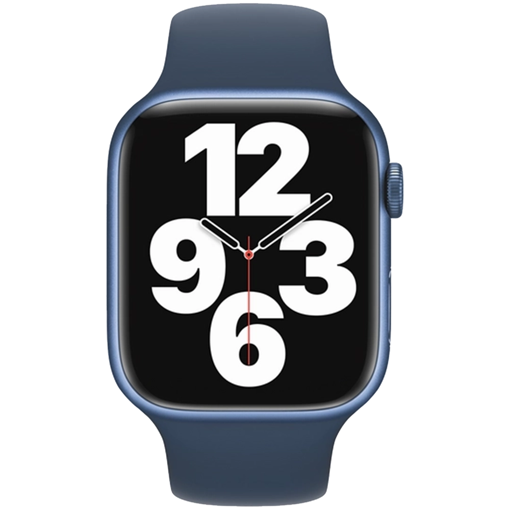 Kəmər Apple 45mm Sport Band - Regular Abyss Blue, (MKUW3) Abyss Blue — Mallar, Bakı (3)