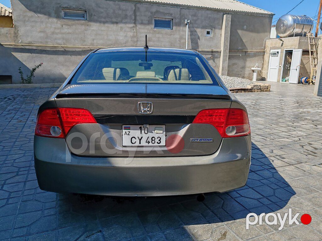 Honda Civic, 1.3 L, 0.9 kWh, 2008 il, 544 550 km — Avtomobillər, Bakı (5)