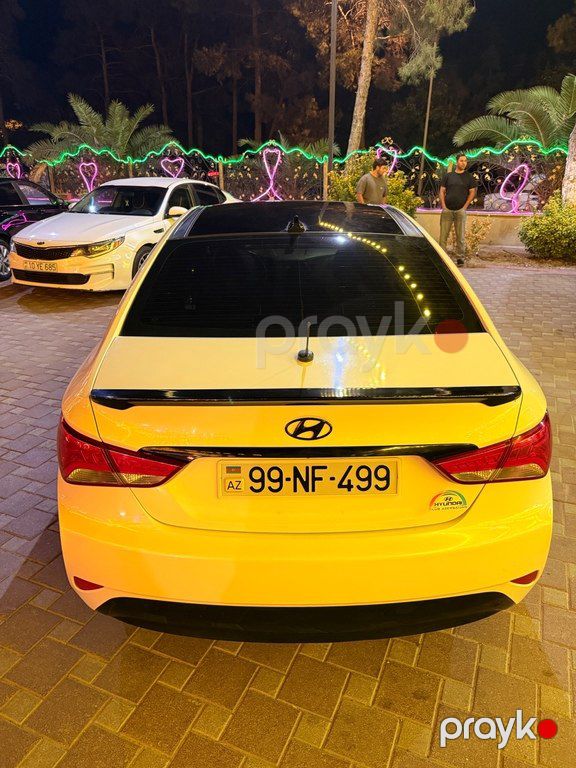Hyundai Sonata, 2.4 L, 2014 il, 336 324 km — Avtomobillər, Şirvan (6)