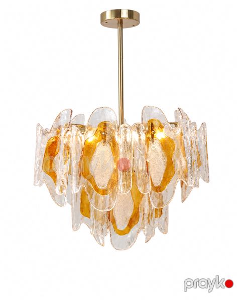 Asma çılçıraq Delux D 700 mm Marrina 9926, qonaq otağı üçün/mətbəx üçün/dəhliz üçün, 45 Vt, şüşə — Bakı