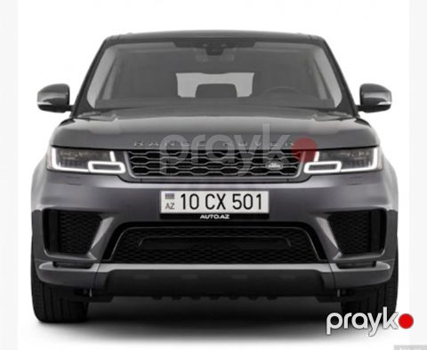 Avtomobil qeydiyyat nişanı - 10-CX-501 — Bakı