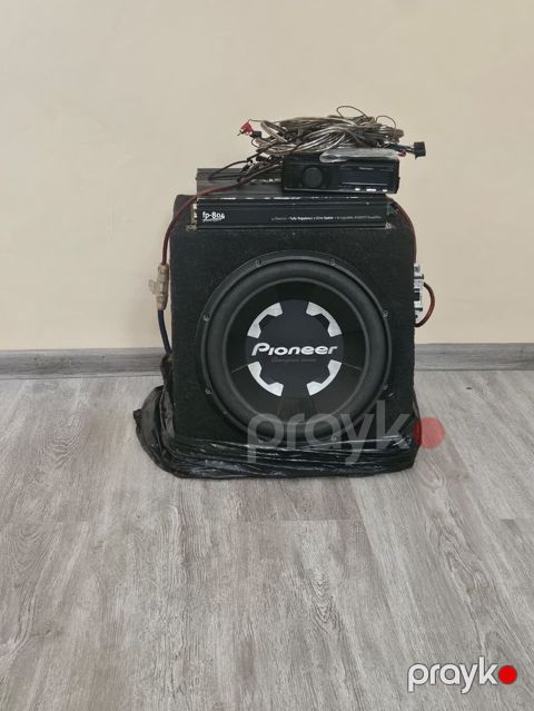 Avtomobil üçün tam audio sistemi dəsti - Subwoofer: Pioneer (Champion — Sanqaçal
