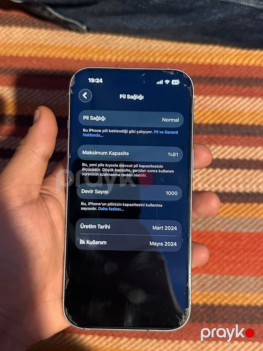 Apple iPhone 15 Blue 128GB/6GB — Smartfonlar, Bakı (6)