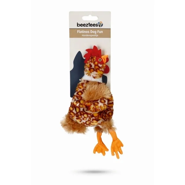 Beeztees Flatinos Peluş Oyuncaq Toyuq (25 sm) — Bakı