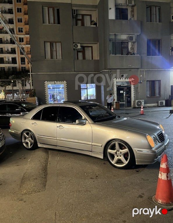 Mercedes E 280, 2.8 L, 2000 il, 440 500 km — Avtomobillər, Bakı (9)