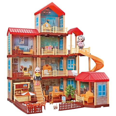 Kukla evi MSLİ8808, 3+ yaş, plastik — Bakı