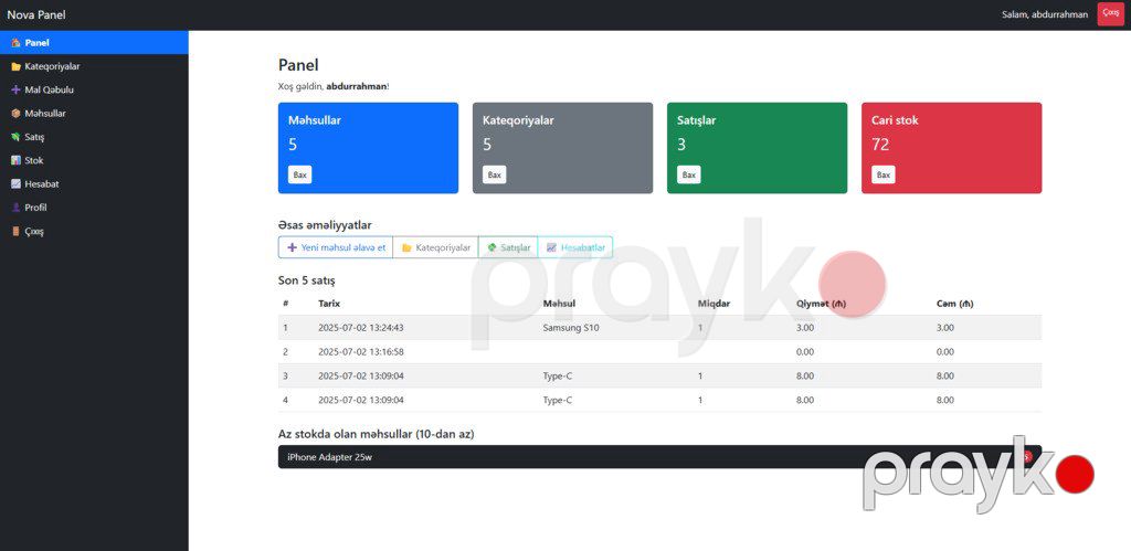 Satış və stok idarəetmə proqramı — Reklama, IT, marketing, Bakı (2)