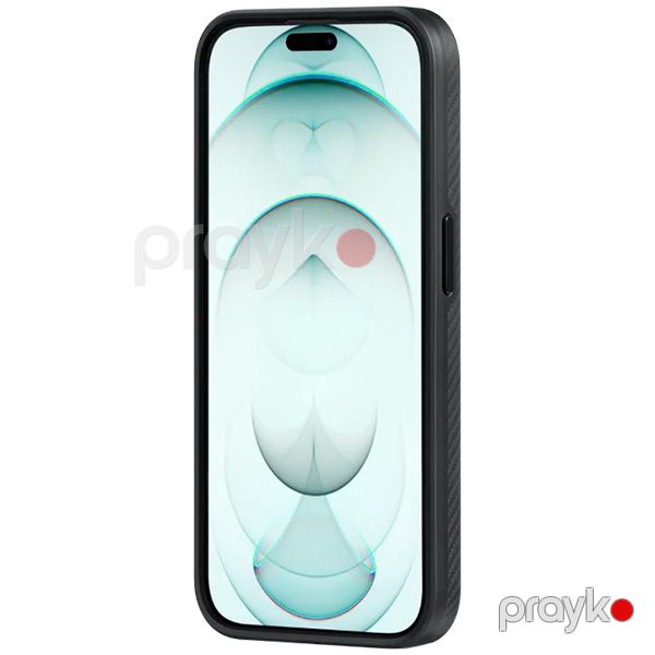 Pitaka MagEZ Case Pro 4 for iPhone15 Pro 6.1" Black/Grey (Twill) — Mallar, Bakı (2)