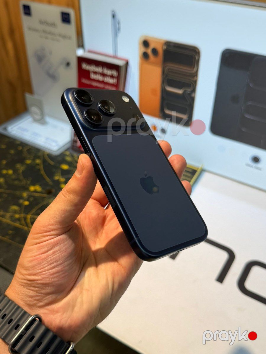 Apple iPhone 17 Pro Deep Blue 256GB/12GB — Smartfonlar, Bakı (3)